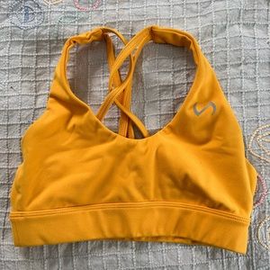 TLF Extra Small Yellow Sports Bra